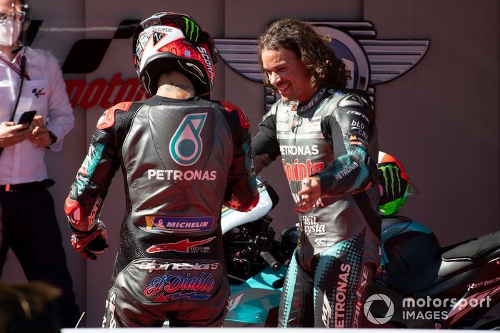 Fabio Quartararo, Petronas Yamaha SRT, Franco Morbidelli, Petronas Yamaha SRT