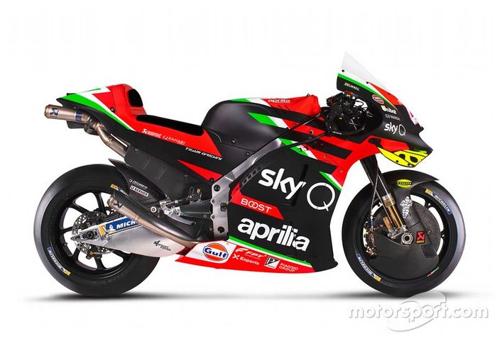 Moto de Aprilia Racing Team Gresini 