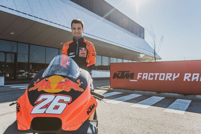 Dani Pedrosa, Red Bull KTM Factory Racing piloto de prueba