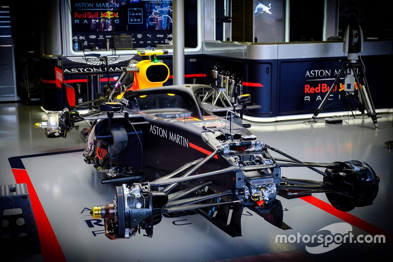Red Bull RB15: Aufhängung vorne