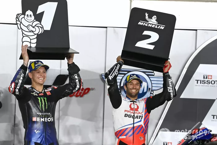 Fabio Quartararo et Johann Zarco