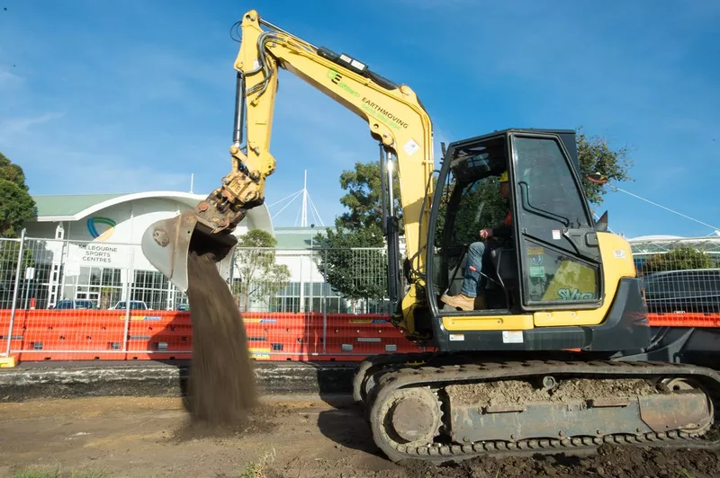 Les travaux au virage 3