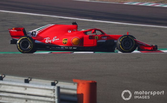 Mick Schumacher, Ferrari SF71H
