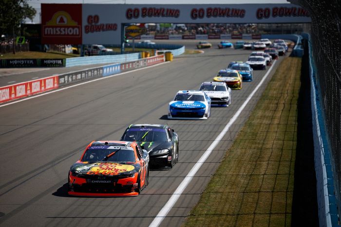 Carson Kapvil, JR Motorsports Chevrolet, Riley Herbst, Toyota