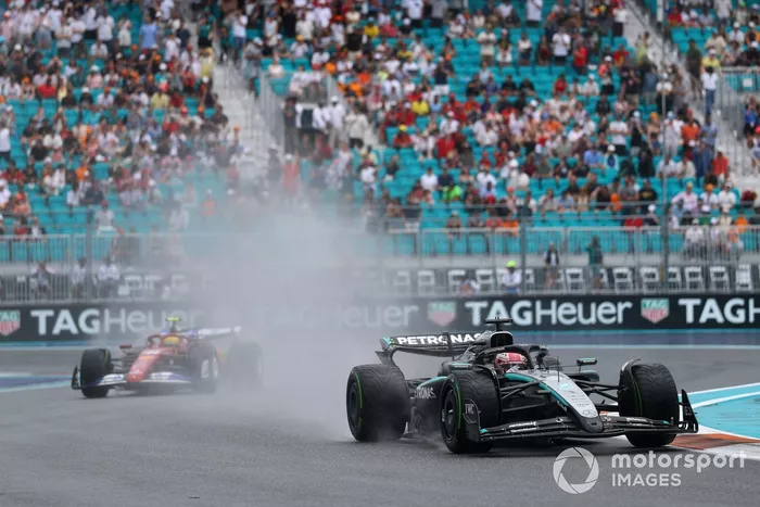 Lewis Hamilton, Ferrari, George Russell, Mercedes