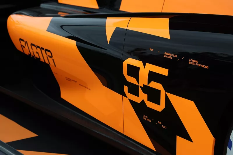 Prototype d'hypercar McLaren
