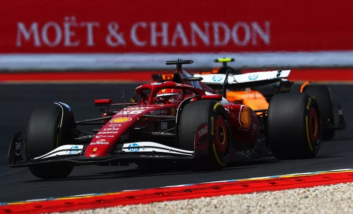 Charles Leclerc, Ferrari, Lando Norris, McLaren
