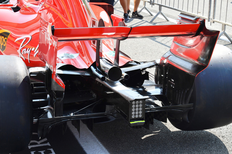 Заднее крыло Ferrari SF71H