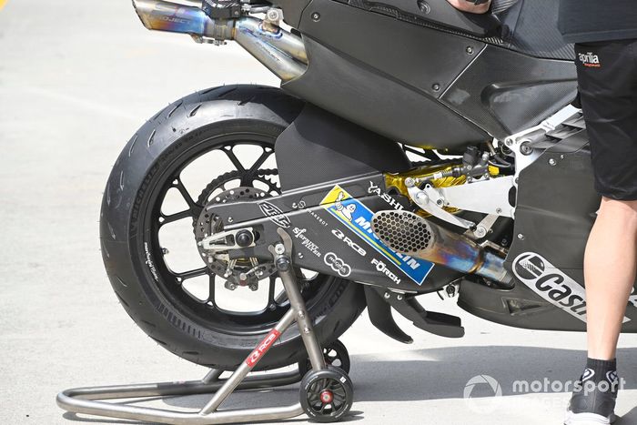 Moto del Aprilia Racing Team
