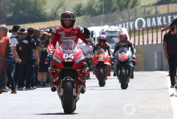 El tercero, Andrea Dovizioso, Ducati Team