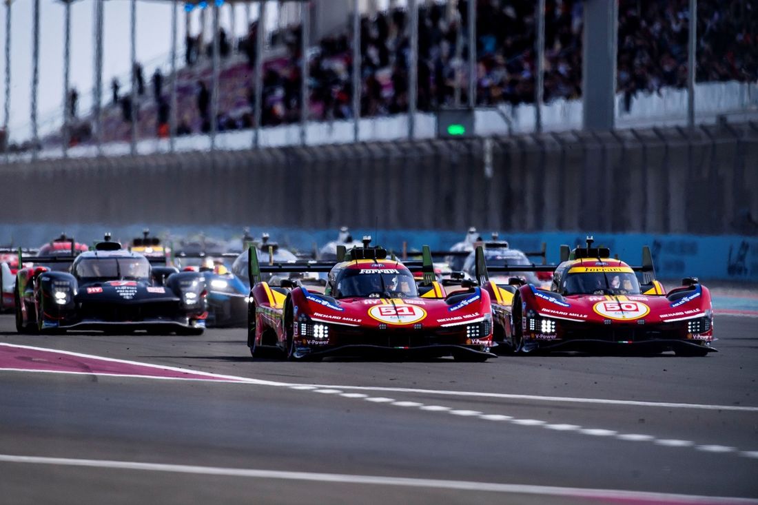#51 AF Corse Ferrari 499P: Alessandro Pier Guidi, James Calado, Antonio Giovinazzi