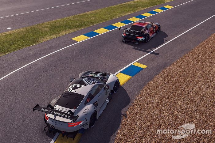 #93 Porsche Esports Team Porsche 911 RSR: Nick Tandy, Ayhancan GÃ¼ven, Joshua Rogers, Tommy Ostgaard