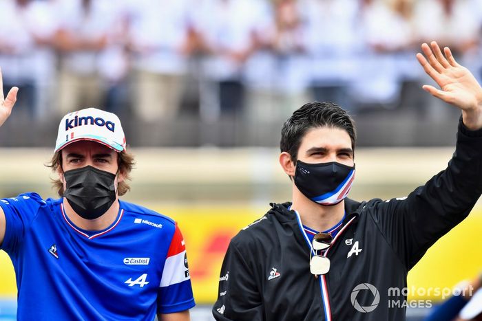 Fernando Alonso, Alpine F1, Esteban Ocon, Alpine F1