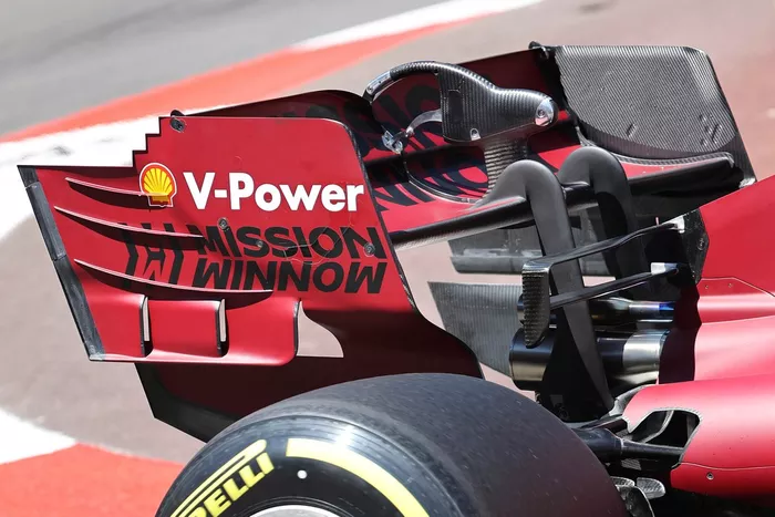 Alerón trasero Ferrari SF21