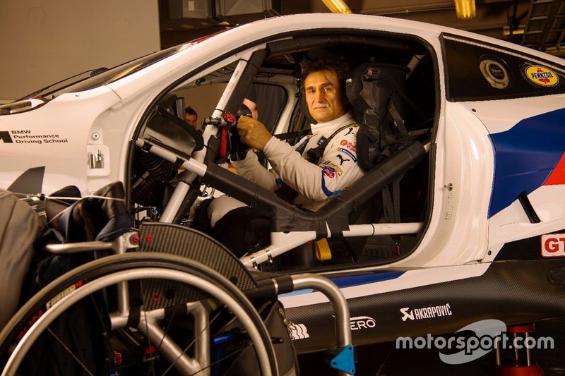 Alex Zanardi beim IMSA-Test in Daytona