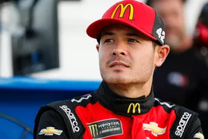Kyle Larson, Chip Ganassi Racing, Chevrolet Camaro McDonald's Trick. Treat. Win!