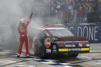 Race winner Christopher Bell, Joe Gibbs Racing, Toyota Camry Rheem