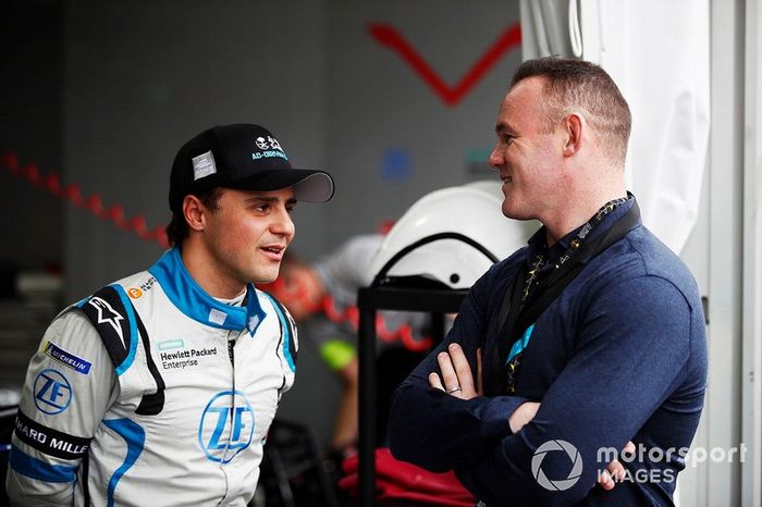 Felipe Massa, Venturi Formula E, con Wayne Rooney
