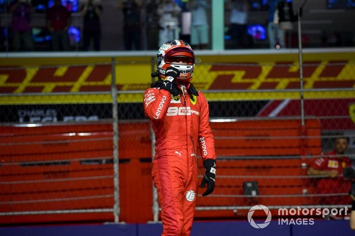 Leclerc siguió sumando poles y acabó 2019 con el piloto con mayor número de primeros puestos en clasificación, nada menos que siete