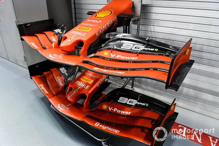 Alerón delantero del Ferrari SF90 