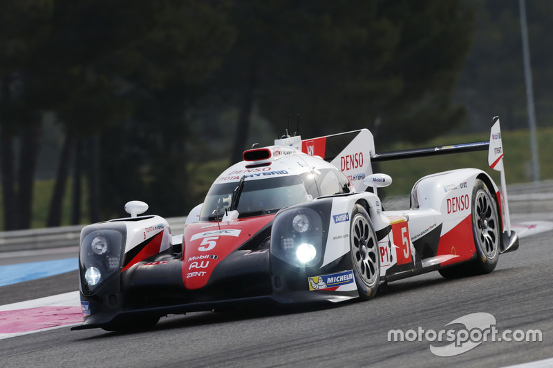 #5 Toyota Racing Toyota TS050 Hybrid: Anthony Davidson, Sébastien Buemi, Kazuki Nakajima