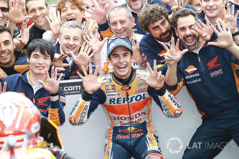 Delapan kemenangan beruntun Marquez di Sachsenring
