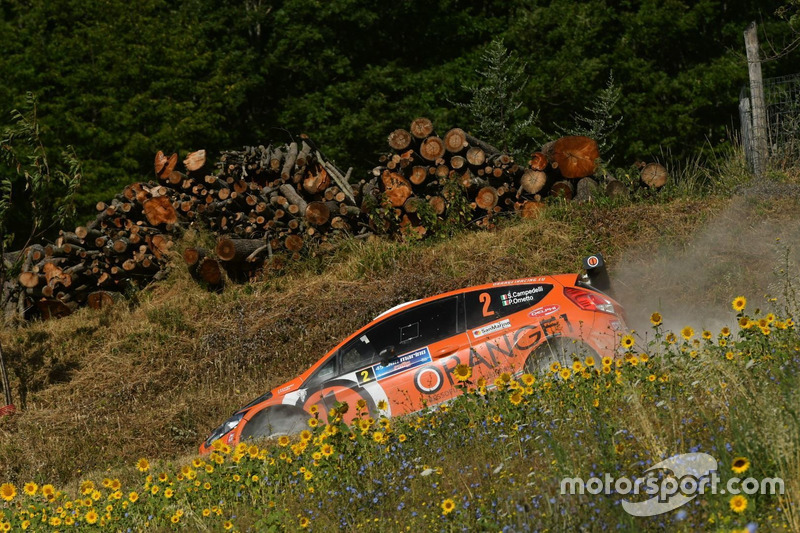 Simone Campedelli, Pietro Elia Ometto, Ford Fiesta R5 #2, Orange1 Racing