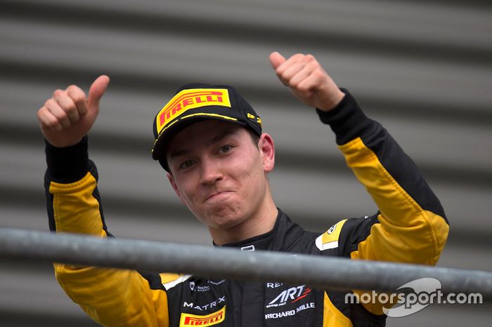 Second place Jack Aitken, ART Grand Prix