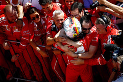 Победитель Себастьян Феттель, Ferrari
