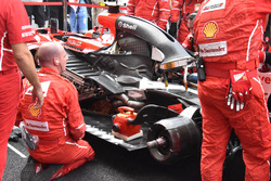 Moteur de la Ferrari SF70H de Kimi Räikkönen