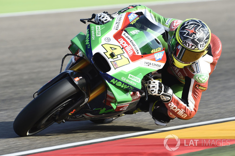 A menção honrosa do dia fica para Aleix Espargaró. O piloto conquistou o sexto lugar com a Aprilia em uma corrida consistente e segura, ficando uma posição à frente de Dovizioso.