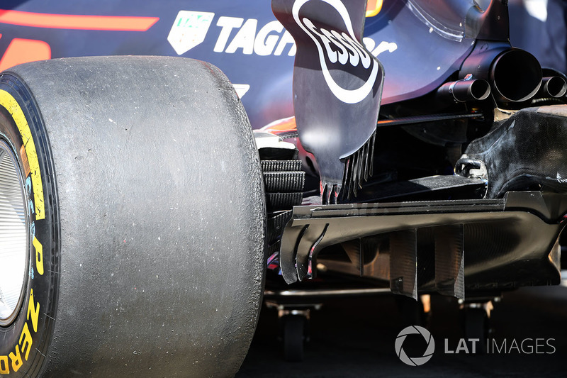 Red Bull Racing RB13: Diffusor