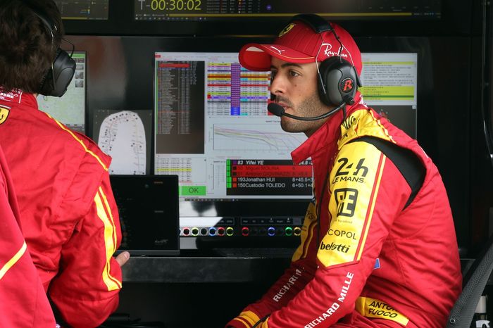 #50 AF Corse Ferrari 499P: Antonio Fuoco