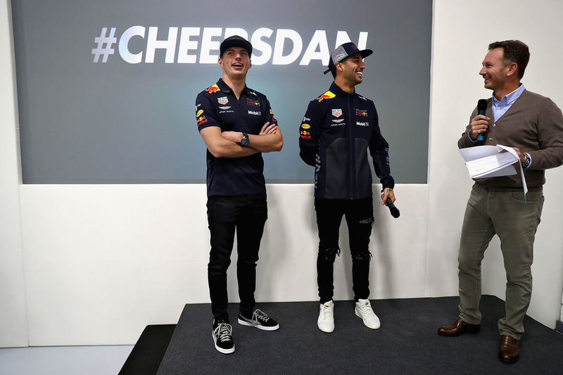 Daniel Ricciardo neemt afscheid van Red Bull Racing
