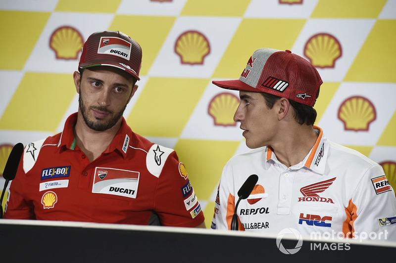 Андреа Довіціозо, Ducati Team, Марк Маркес, Repsol Honda Team