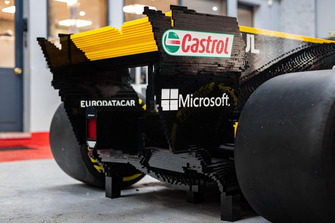 Lego Renault R.S.17, dettaglio del posteriore