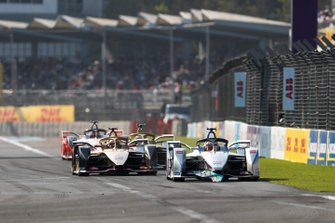 Edoardo Mortara Venturi Formula E, Venturi VFE05 con Nelson Piquet Jr's, Panasonic Jaguar Racing, Jaguar I-Type 3
