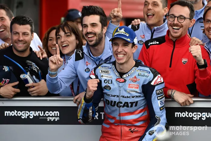 Piloto de la pole position, Alex Marquez, Gresini Racing