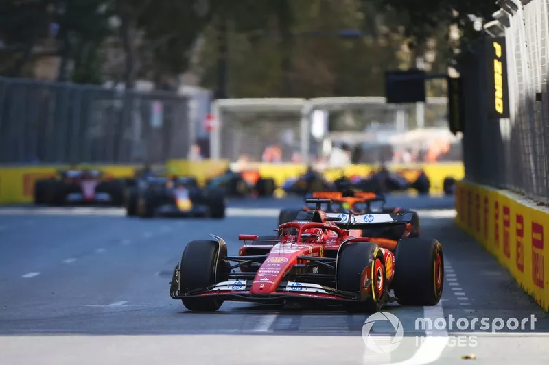 Charles Leclerc, Ferrari SF-24, Oscar Piastri, McLaren MCL38