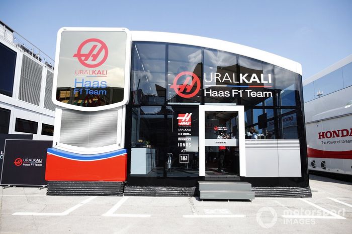 El motorhome de Haas