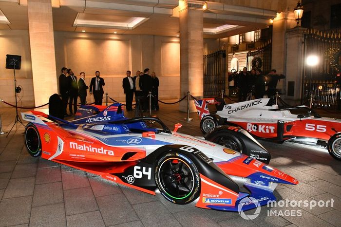 Los coches de la Fórmula E y la W Series 