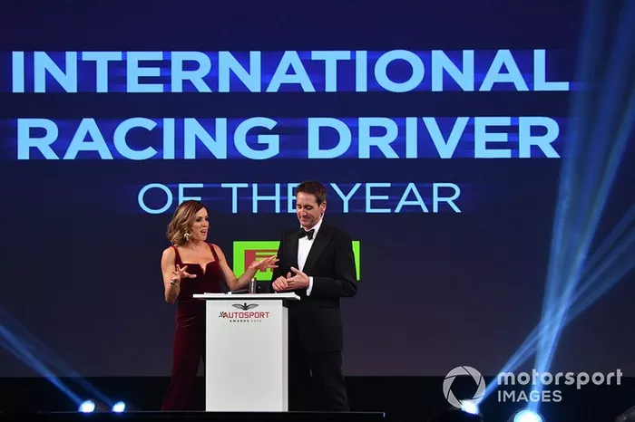 Presentazione dell'International Racing Driver of the Year Award