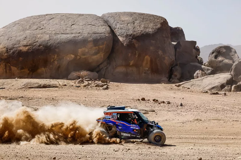 #311 Yamaha powered by X-Raid Team: Camelia Liparoti, Xavier Blanco