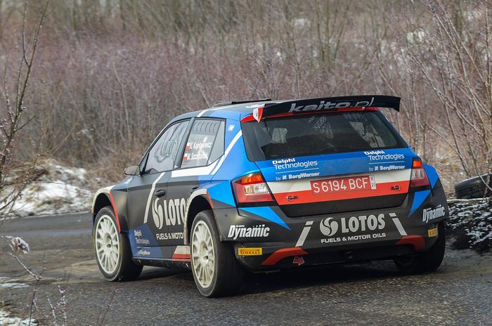 Kajetan Kajetanowicz, Maciej Szczepaniak, Skoda Fabia Rally2 evo