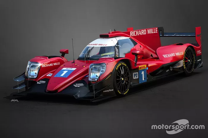 Livrée de Richard Mille Racing en LMP2