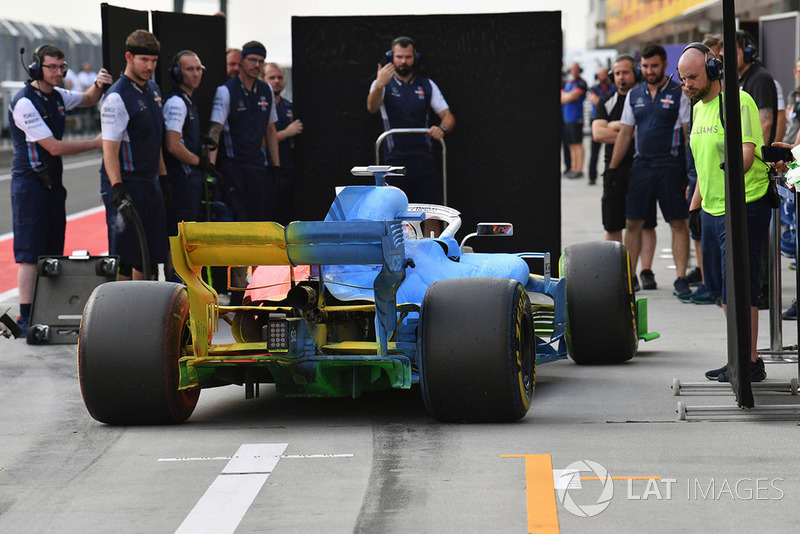 Роберт Кубіца, Williams FW41 із аерофарбою по всій машині