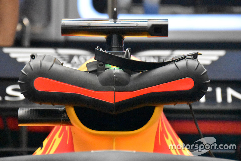Red Bull Racing engine cooling technical detail