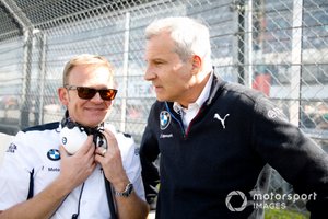 Stefan Reinhold, director del equipo BMW Team RMG, Jens Marquardt, director de BMW Motorsport