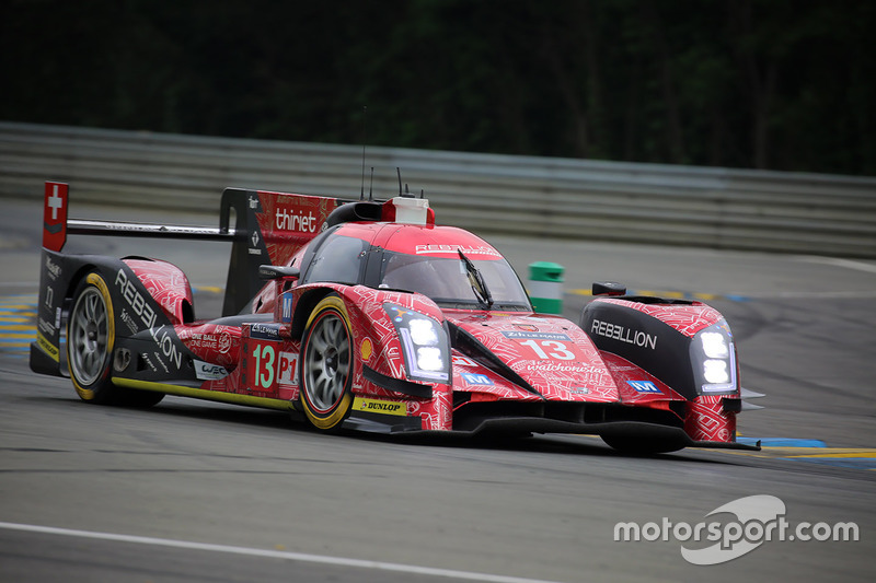 #13 Rebellion Racing, Rebellion R-One AER: Matheo Tuscher, Alexandre Imperatori, Dominik Kraihamer