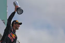 Podium: second place Daniel Ricciardo, Red Bull Racing